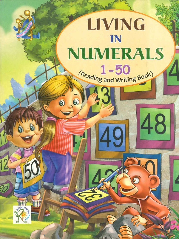 LIVING IN NUMERALS 1-50 ( Reading and Writing Book )