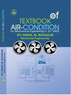 A TEXT BOOK OF AIR-CONDITIONING For (Mechanical Engineering)  OMAR M. MAHGIUB BookBuzz.Store Delivery Egypt