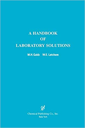 A Handbook of Laboratory Solutions M.H.Gabb / W.E.Latchem BookBuzz.Store Delivery Egypt