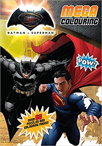Batman V Superman Mega Colouring