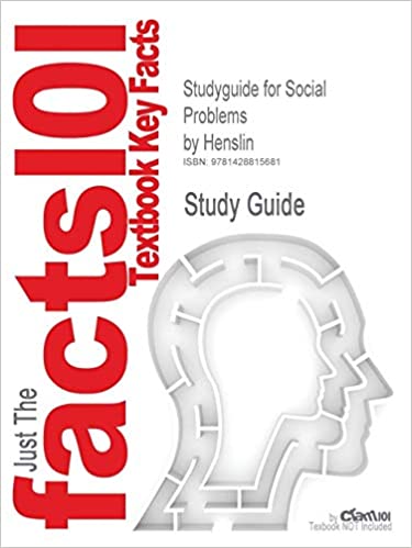 Studyguide for Social Problems
