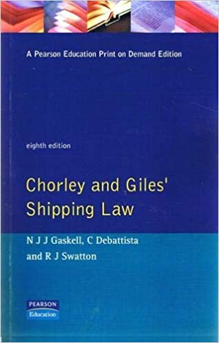 Chorley and Giles' shipping law