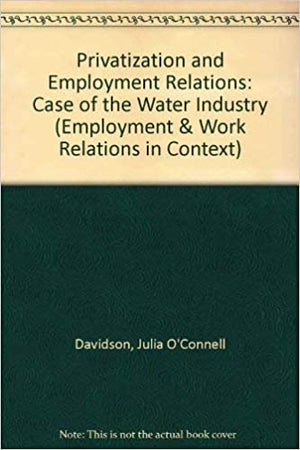 Privatization and Employment Relations: The Case of the Water Industry Julia O'Connell Davidson BookBuzz.Store Delivery Egypt