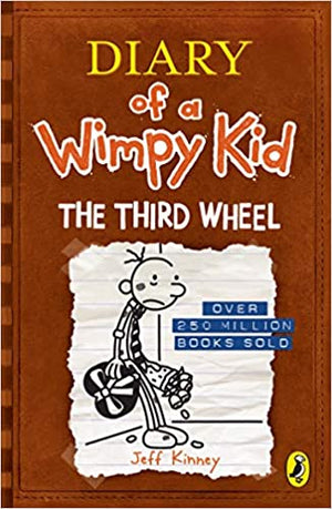 DIARY OF A WIMPY KID: THE THIRD WHEEL Jeff kinney BookBuzz.Store