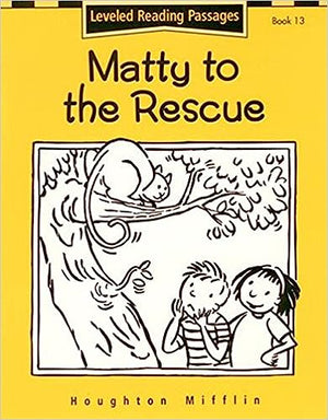 Matty to the Rescue Houghton Mifflin | BookBuzz.Store