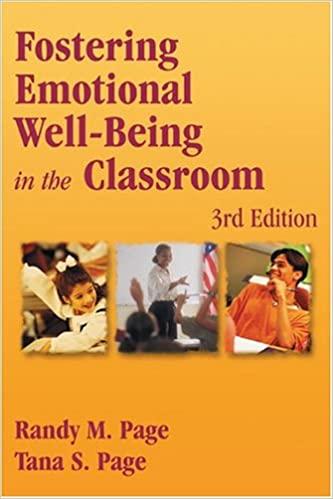 Fostering Emotional Well Being in the Classroom