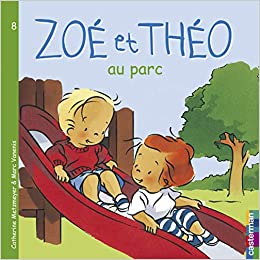 Zoé et Theo - au parc