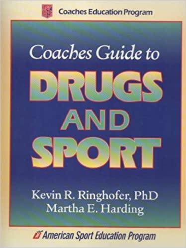 Coaches Guide to Drugs and Sport