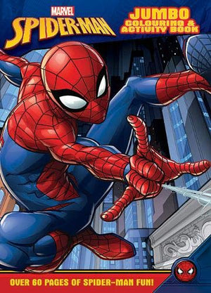 MARVEL SPIDER-MAN: Jumbo Colouring and Activity Book BookBuzz.Store