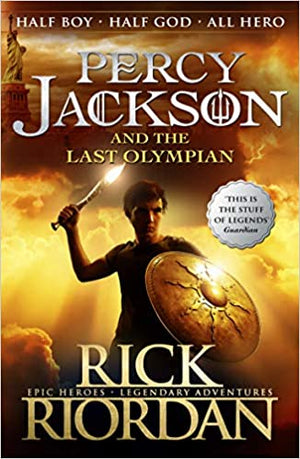 PERCY JACKSON AND THE LAST OLYMPIAN Rick Riordan BookBuzz.Store