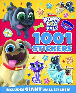 disney junior Puppy Dog Pals:1001 Stickers BookBuzz.Store