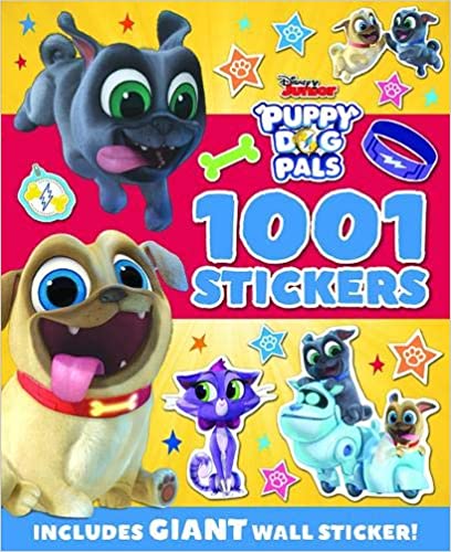 disney junior Puppy Dog Pals:1001 Stickers