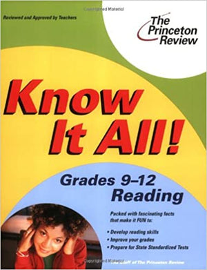 Know It All! Grades 9-12 Reading Princeton Review BookBuzz.Store
