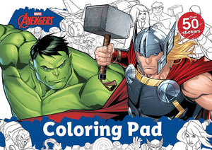 Marvel Avengers Coloring Pad Marvel | BookBuzz.Store