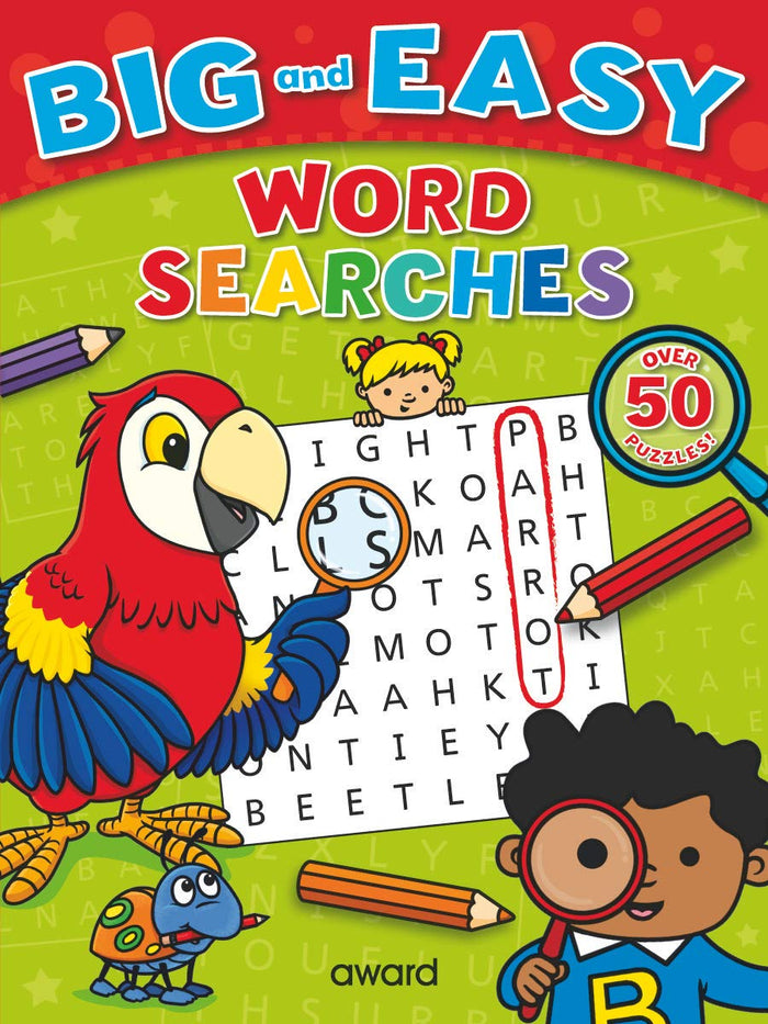 Big and Easy Word Searches: Parrot