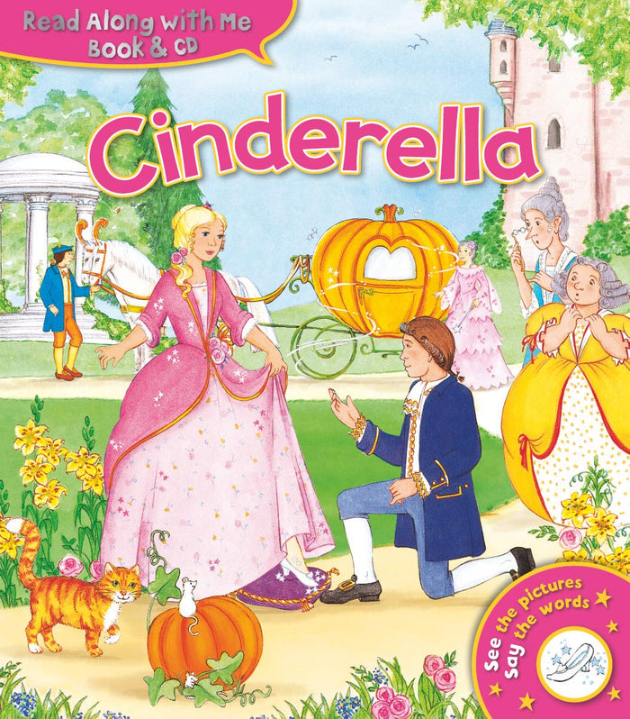 Cinderella: Read Along With Me Book & cd