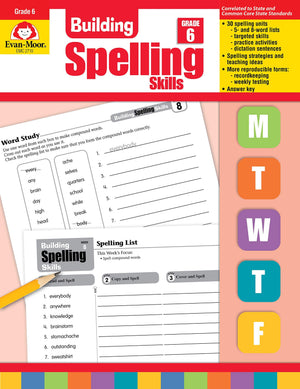 Building Spelling skills " Grande 6 " ELT Department BookBuzz.Store