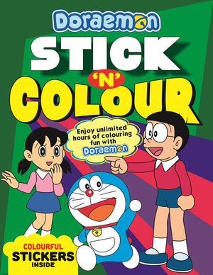 Doraemon-Stick-N-Colour---Green-Cover-BookBuzz-Cairo-Egypt-848