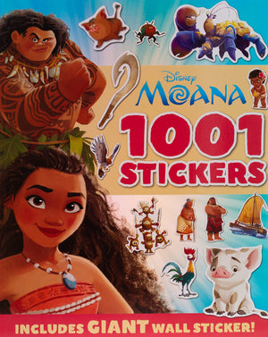 Disney Moana: 1001 Stickers BookBuzz.Store