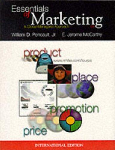 The Essentials of Marketing: A Global Managerial Approach