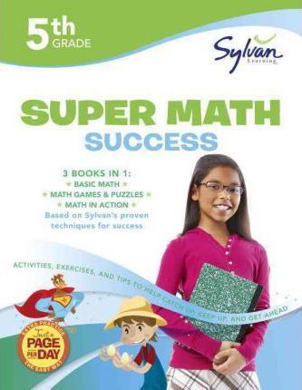 5th Grade Jumbo Math Success Workbook : 3 Books in 1