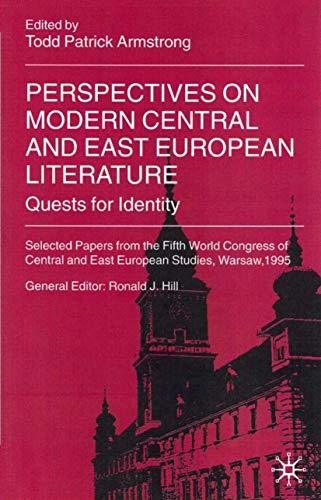 Perspectives on Modern Central and East European Literature
