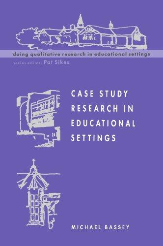 Case study research in educational settings