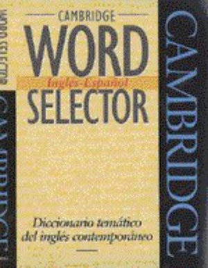 Cambridge-Word-Selector-Inglis-Espaqol-:-Diccionario-tematico-del-inglis-Contemporaneo-BookBuzz.Store