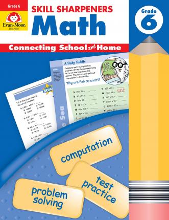 Skill Sharpeners Math Grade 6+