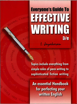 EVERYONE'S GUIDE TO EFFECTIVE WRITING I. Jayakaran | BookBuzz.Store