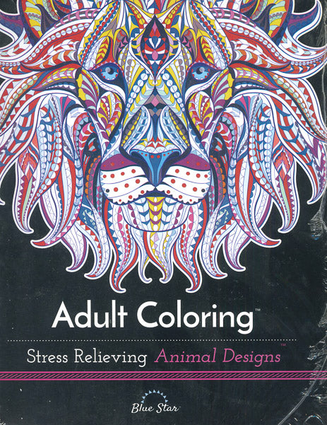 Adult Coloring - Animal Designs