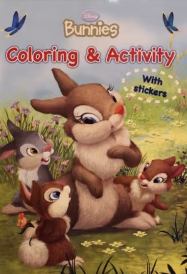 Bunnies : Coloring and Activities