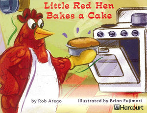  Little Red Hen Bakes a Cake Rob Arego BookBuzz.Store