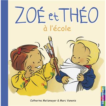 Zoé et Theo - à l'école