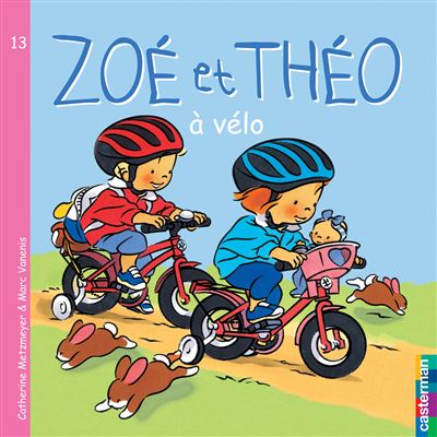 Zoé et Theo - à vélo