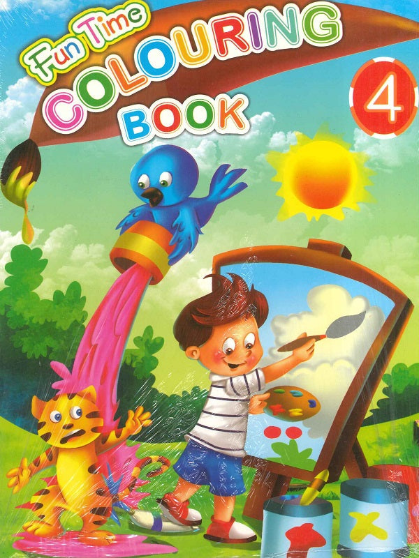 fun time coloouring book 4