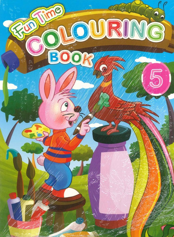 fun time colouring book 5