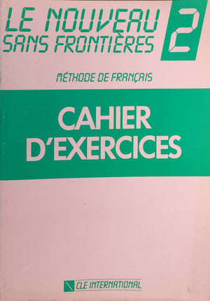 Le Nouveau Sans Frontieres 2 Cahier D'Exercices: Methode de Francais BookBuzz.Store Delivery Egypt