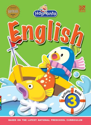 Hop onto English Activity Book 3 بلنجي BookBuzz.Store