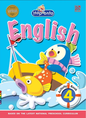 Hop onto English Activity Book 4 بلنجي BookBuzz.Store