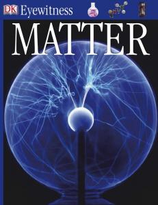 Eyewitness Books: Matter