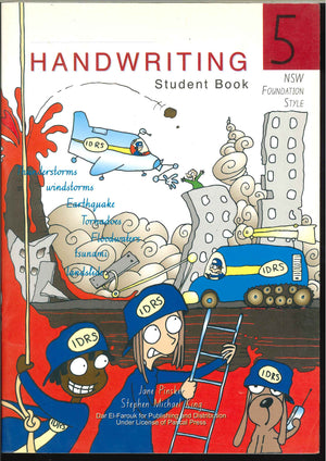 TARGETING : Handwriting StudentBook 5 New Foundation Style Jane pinsker - Stephen Micheal King BookBuzz.Store