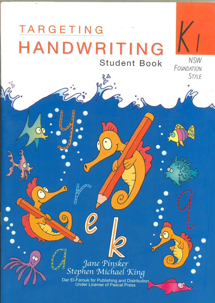 TARGETING : Handwriting StudentBook K1