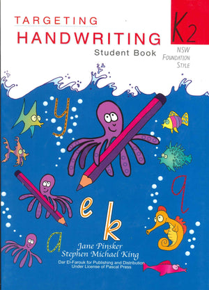 TARGETING : Handwriting StudentBook K2 Jane pinsker - Stephen Micheal King BookBuzz.Store