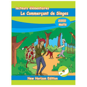 elementary-readers-2000-words-the-monkey-trader-french-BookBuzz.Store