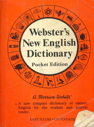 Webster's New English Dictonary Pocket Edition Merriam-Webster BookBuzz.Store